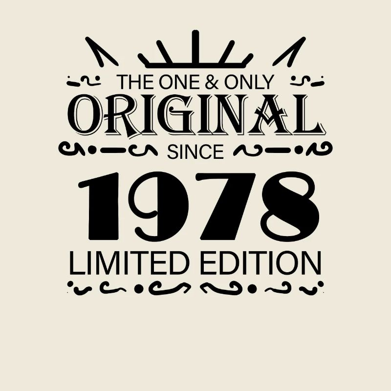 1978 - Année de construction 1978 - Né en 1978
