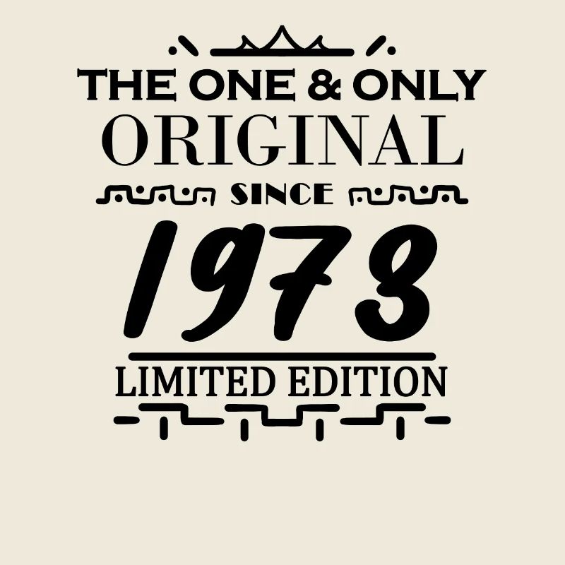 1973 - Année de construction 1973 - Naissance 1973