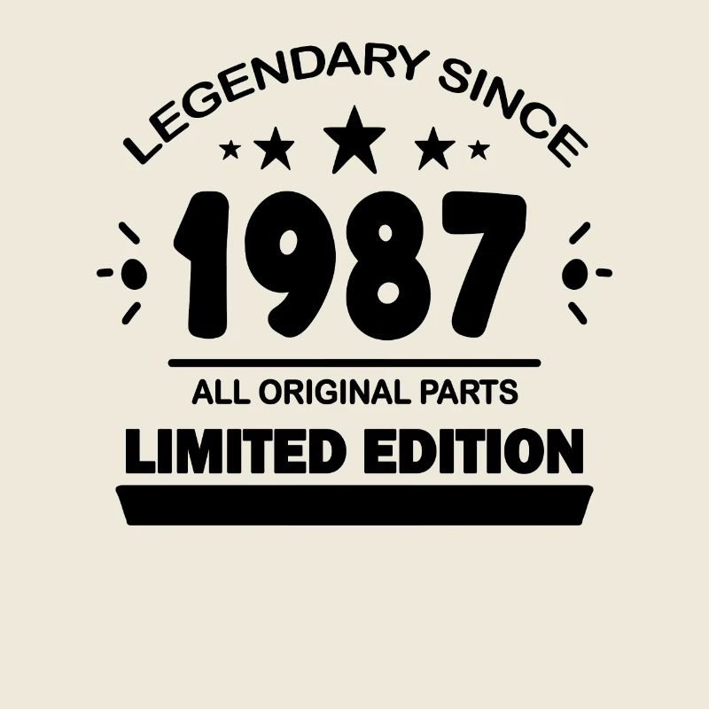 Année de construction 1987 - né en 1987