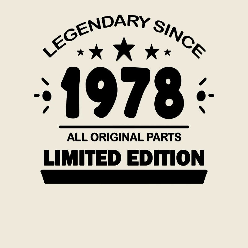 Année de construction 1978 - né en 1978
