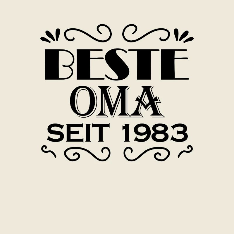 Beste Oma seit 1983