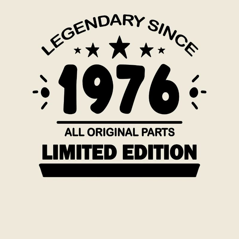 Année de construction 1976 - né en 1976