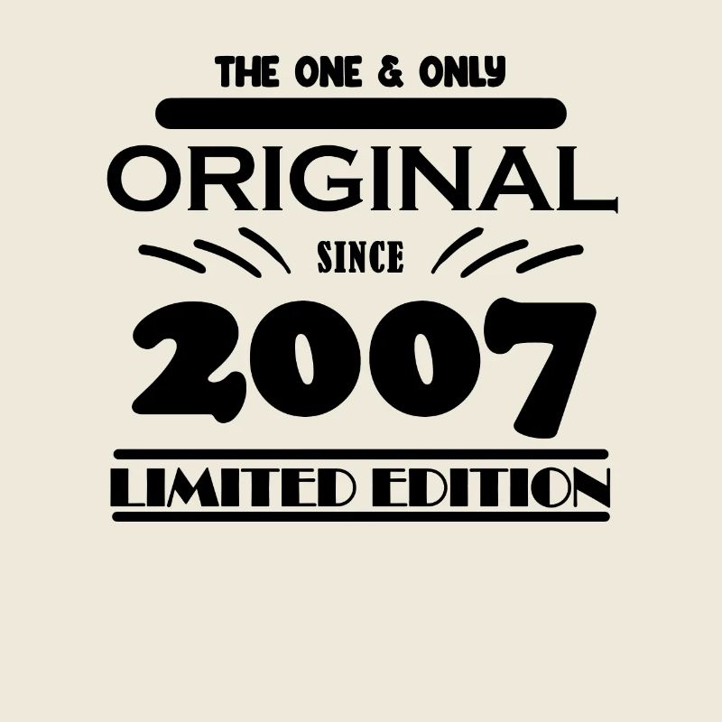 2007 - Année de construction 2007 - Millésime 2007