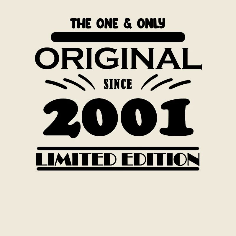 2001 - Année de construction 2001 - Né en 2001