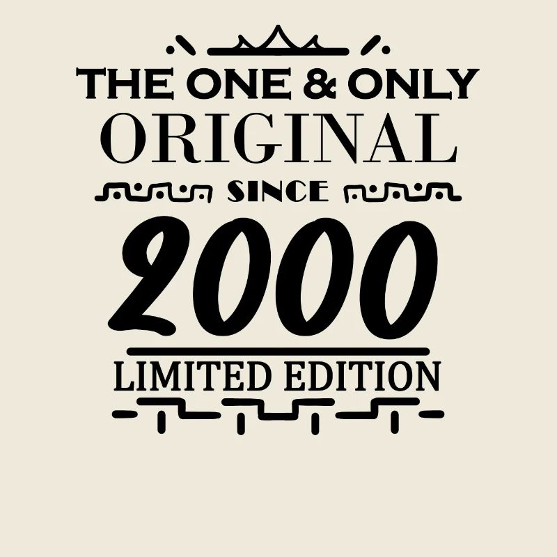 2000 - Année de construction 2000 - Année de naissance 2000