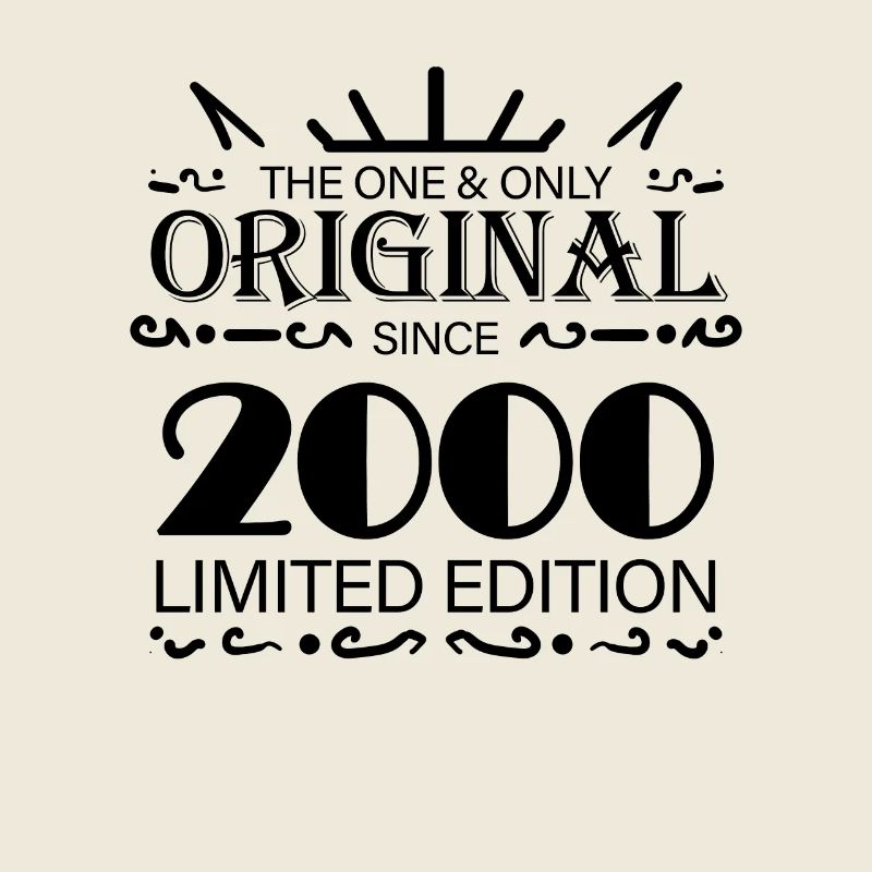 2000 - Année de construction 2000 - Année de naissance 2000