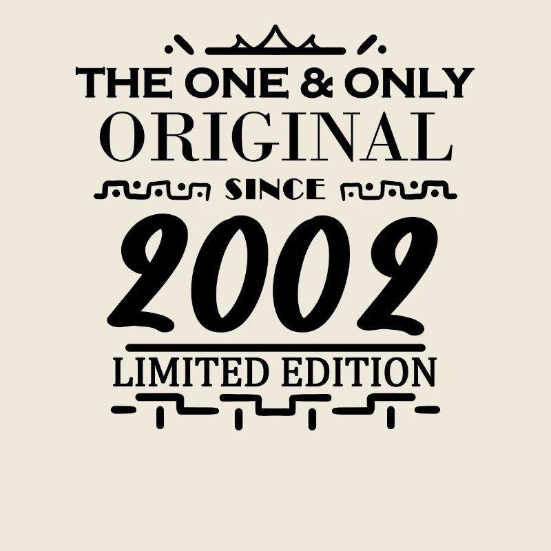 2002 - Année de construction 2002 - Né en 2002