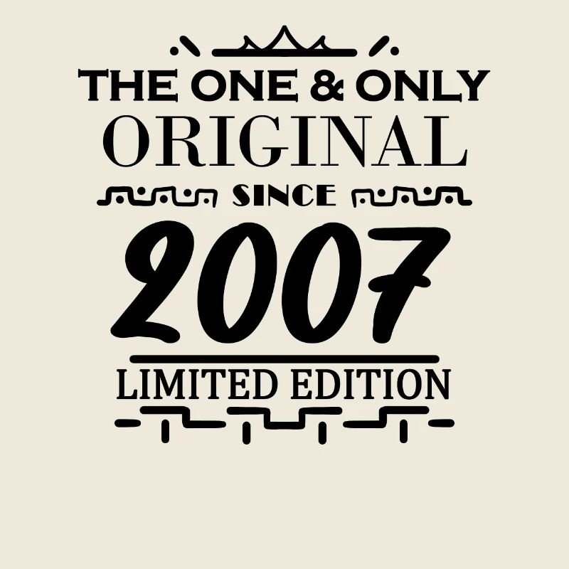 2007 - Année de construction 2007 - Millésime 2007