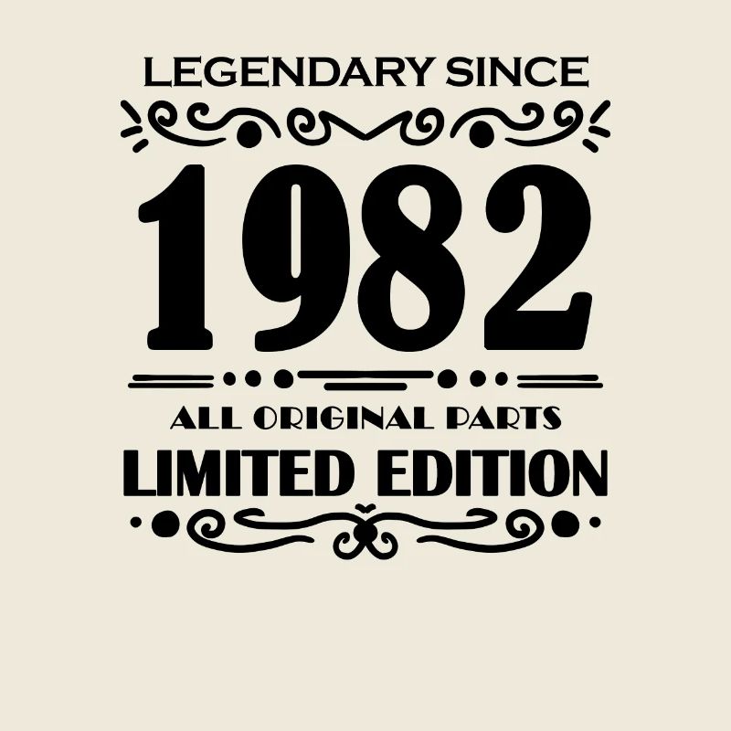 1982 - Né 1982 - Année de construction 1982