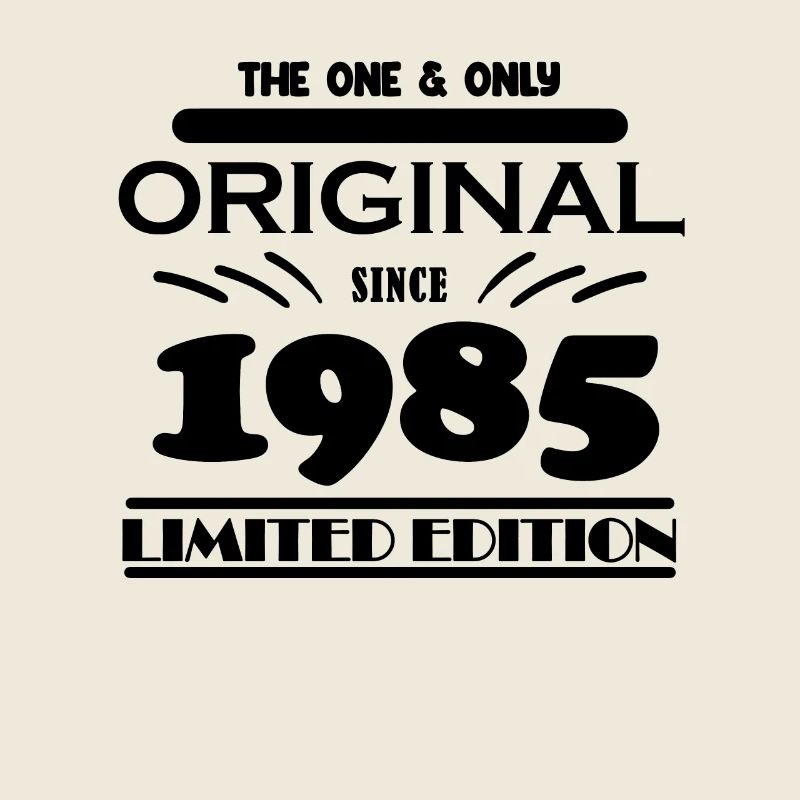 1985 - Année de construction 1985 - Né en 1985