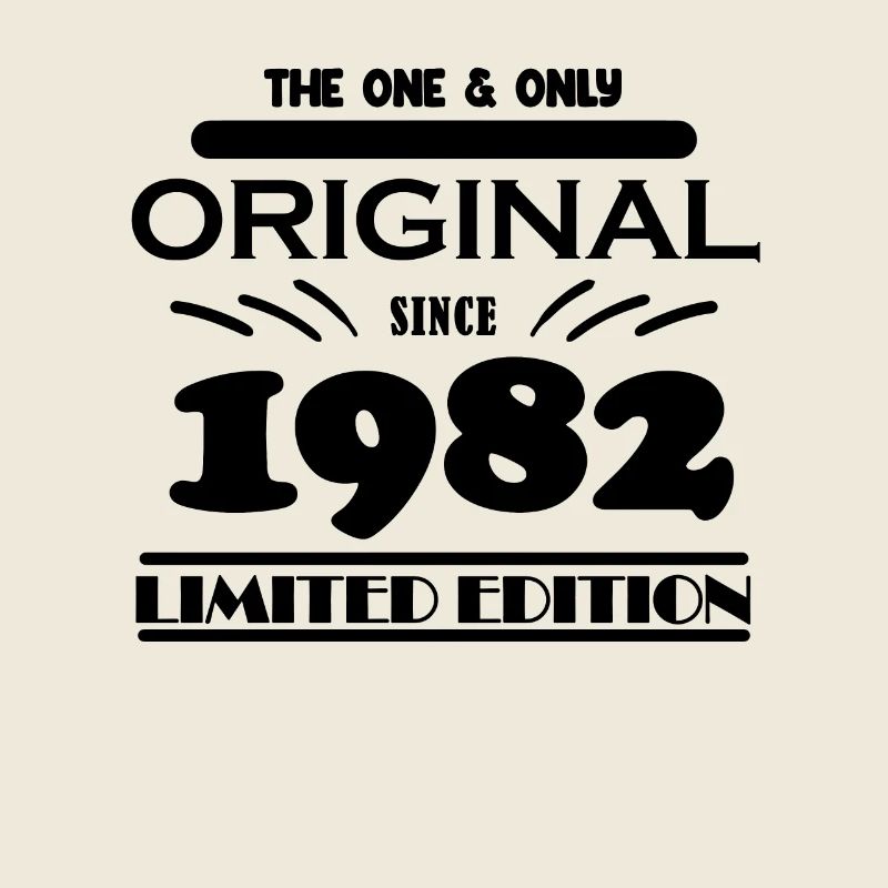 1982 - Year of construction 1982 - Born 1982