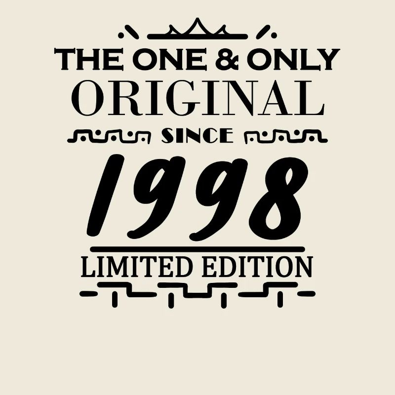 1998 - Année de construction 1998 - Né en 1998