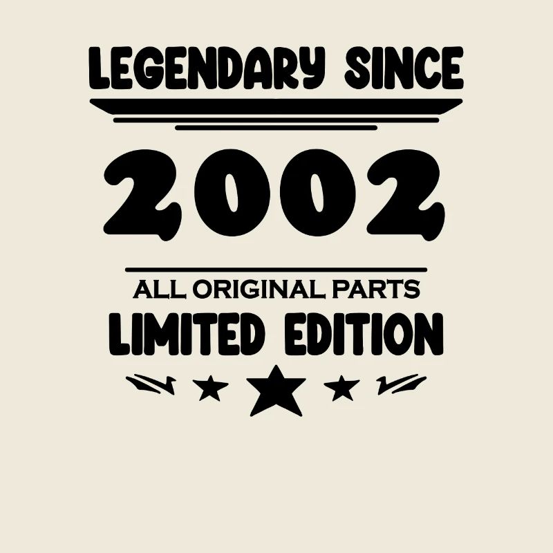 2002 - Né 2002 - Année de construction 2002