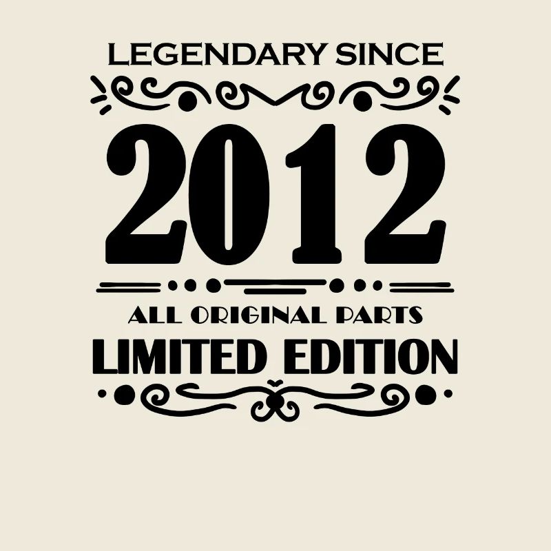 2012 - Année de construction 2012 - Millésime 2012