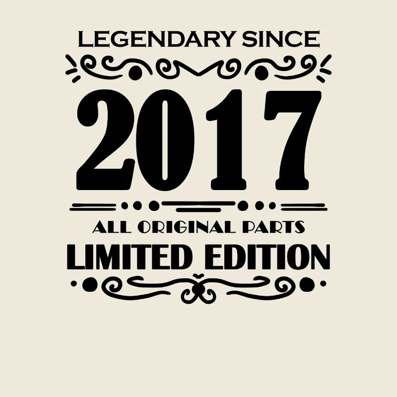 2017 - Année de construction 2017 - Millésime 2017