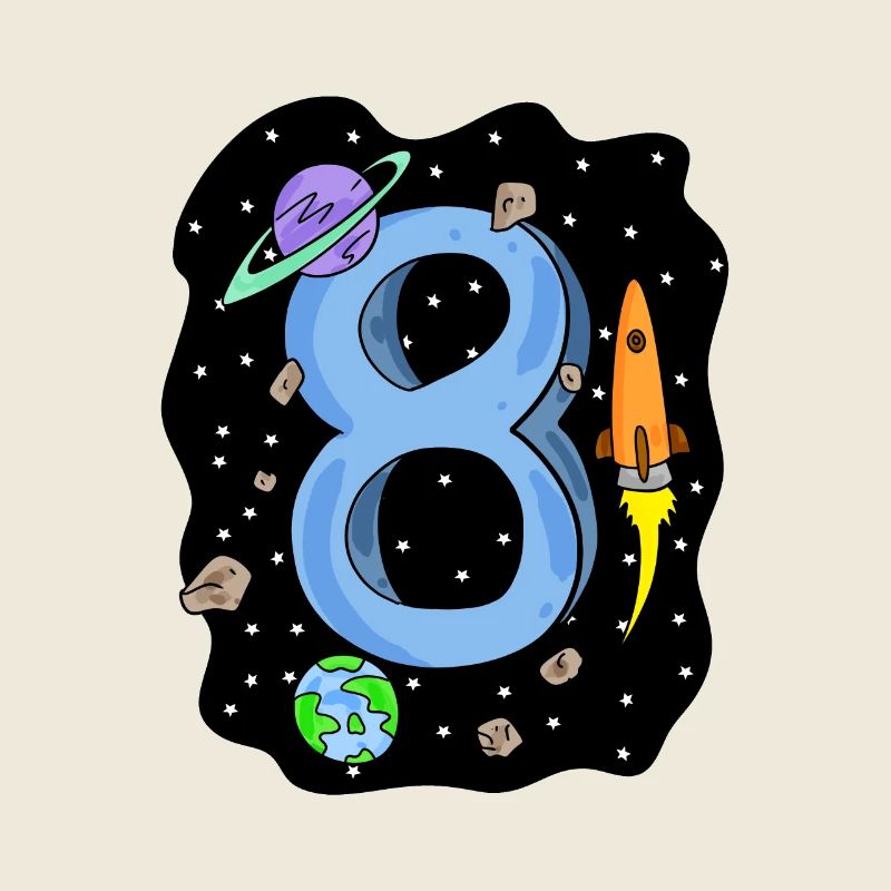 Huit 8e anniversaire - 8 ans d’astronaute