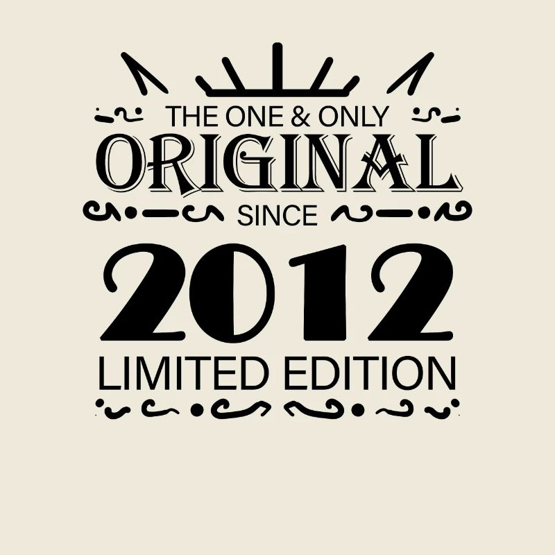 2012 - Year of construction 2012 - Vintage 2012
