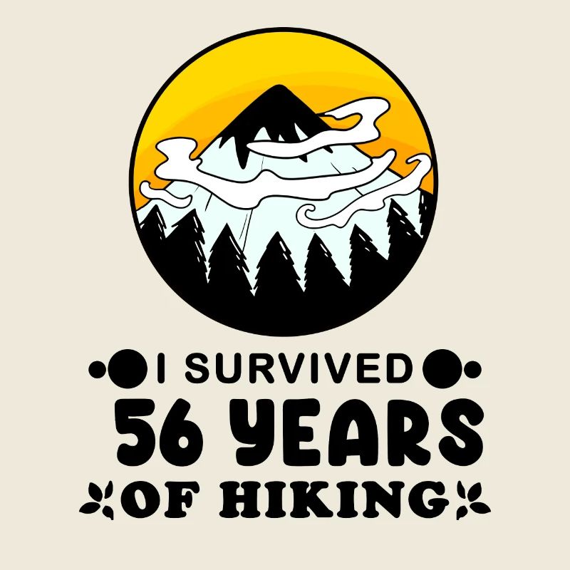 Mountain Wanderer 56e anniversaire 56 ans Cadeau