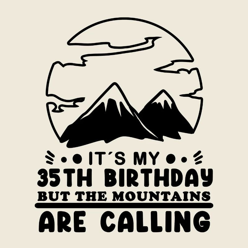 Mountain Wanderer 35e anniversaire 35 ans cadeau