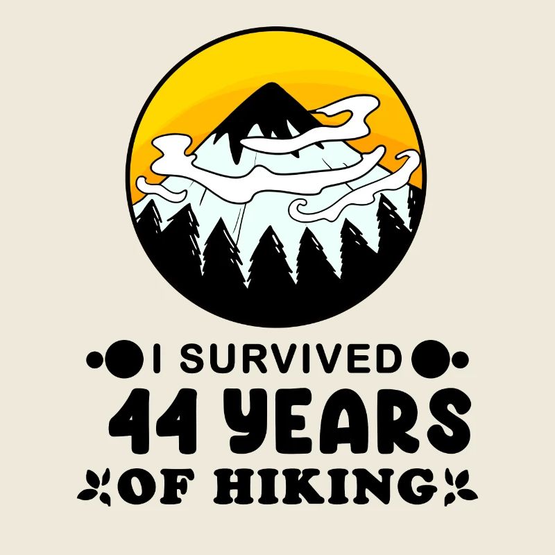 44th birthday hiker 44 years old mountain hiking