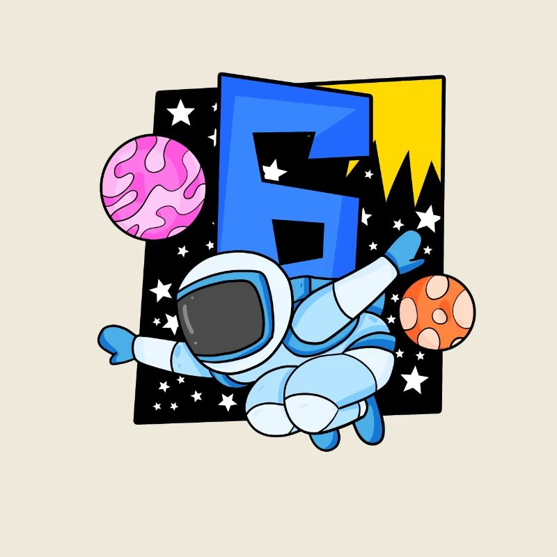 6 ans Jeune astronaute