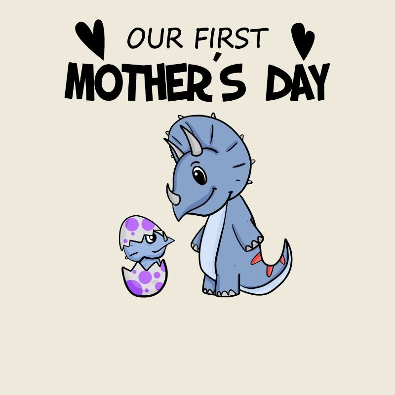 Muttertag - erster Muttertag - Mutter Tochter