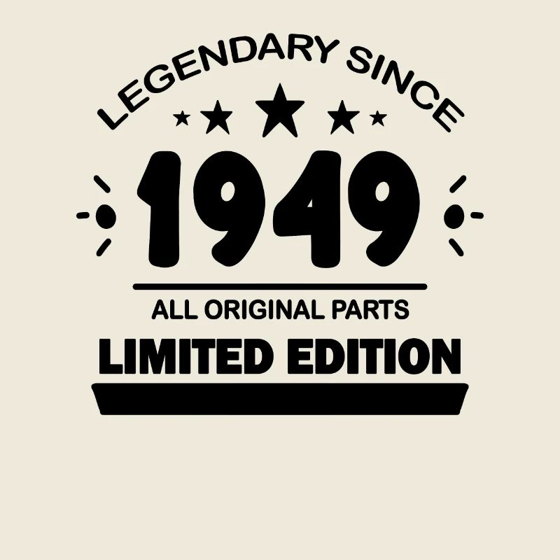 1949 - Né 1949 - Année de construction 1949
