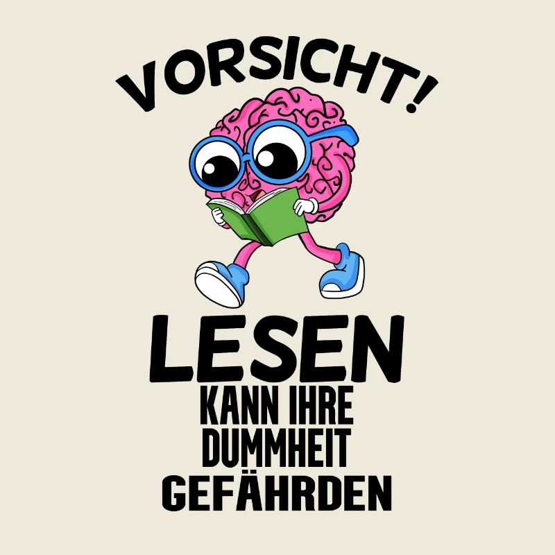 Gehirn Lesen Buch Bücher Spruch Sprüche