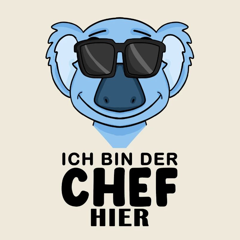 Cooler Koalabär Chef Spruch