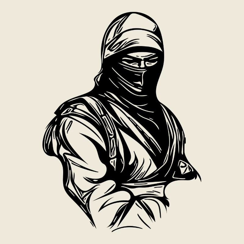 Freizeit Ninja Athlet Warrior Kraftsport Style