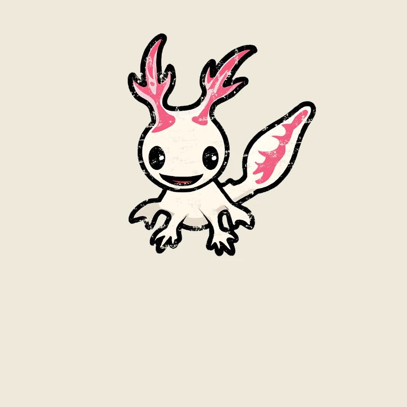 Mignon Kawaii Axolotl
