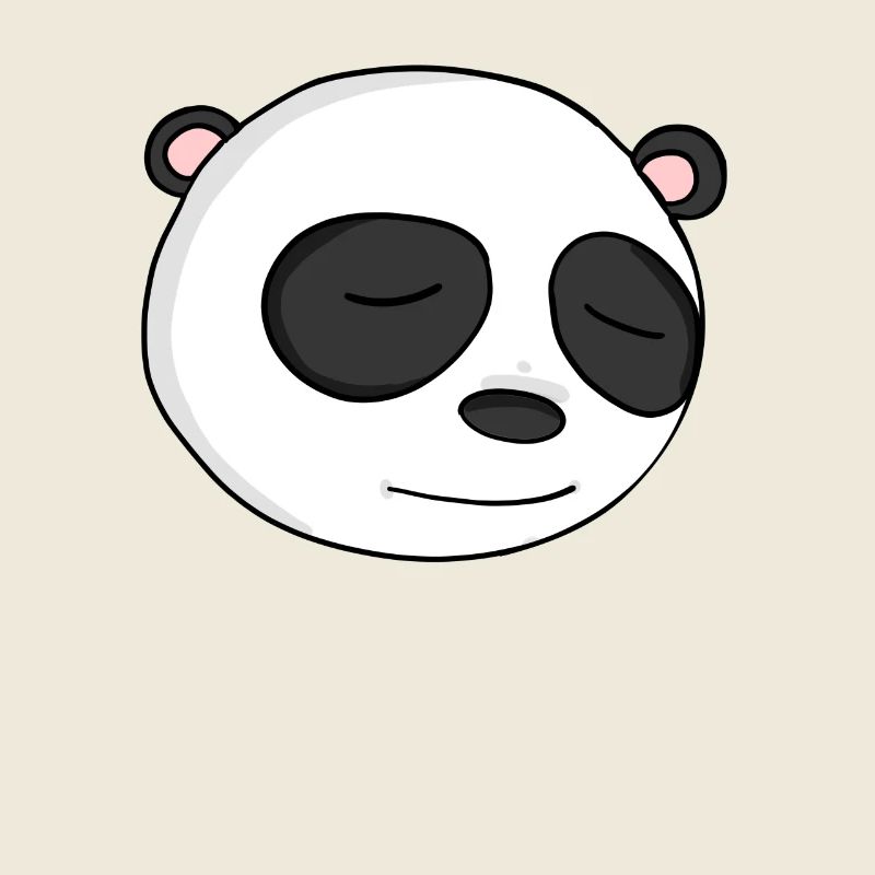 Panda Kopf