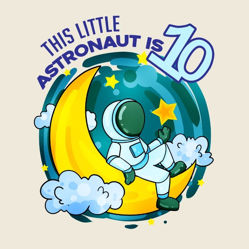 10 Birthday Boy Astronaut - dix ans