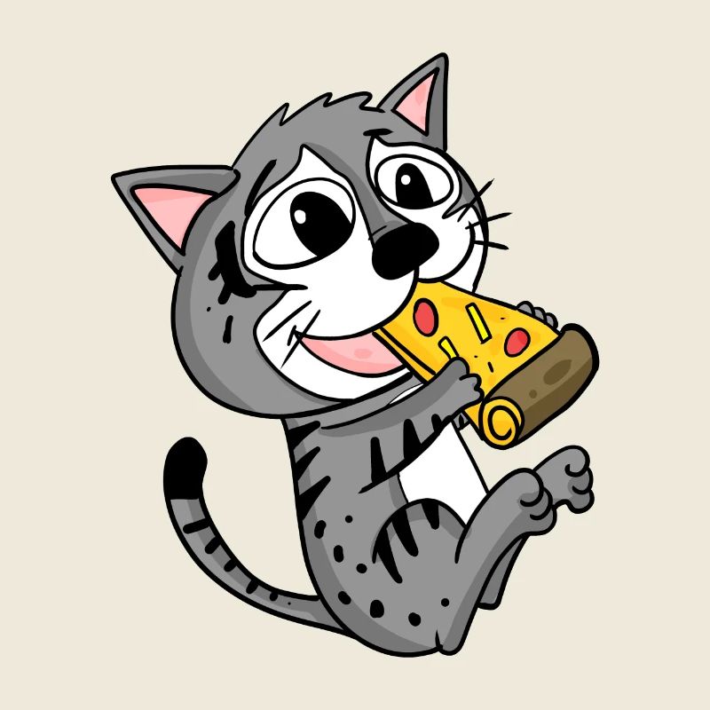 Katze Pizza