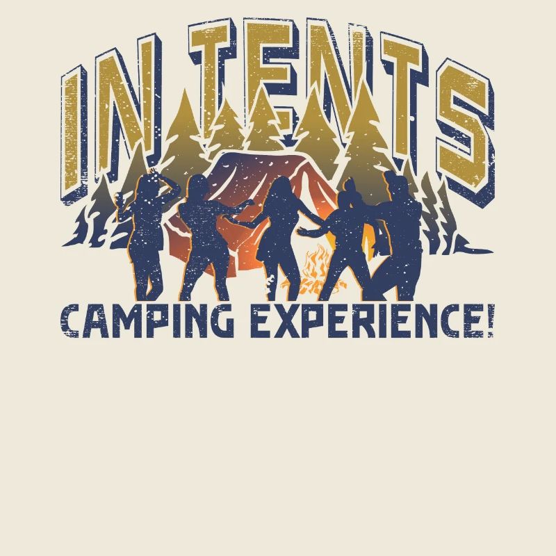 In tents camping experience!