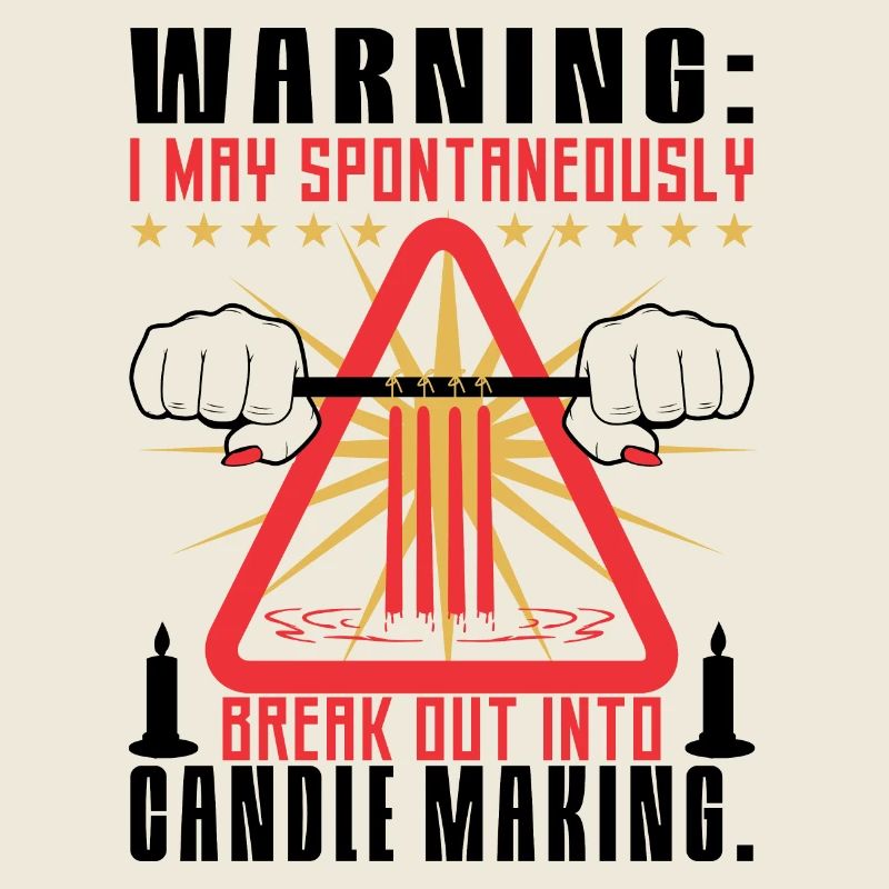 Warning: I may spontaneous candle making.