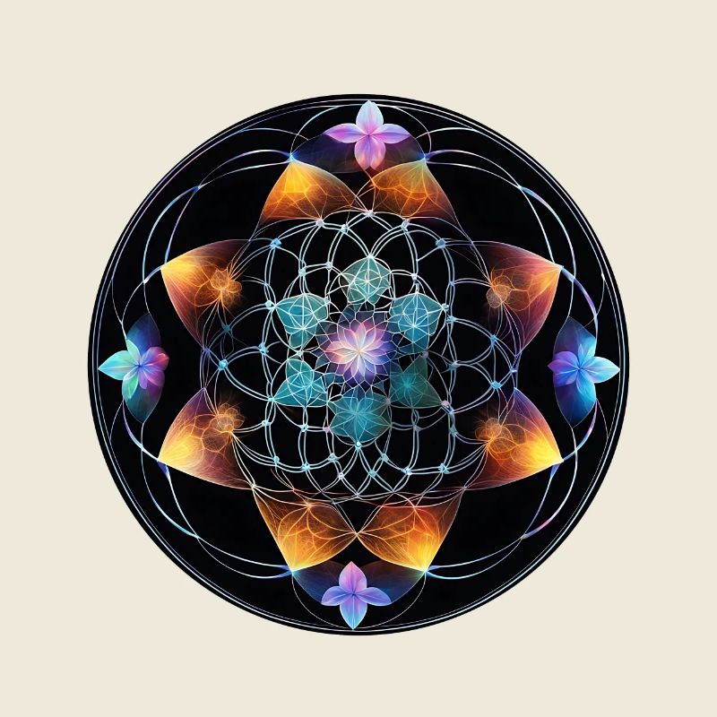 Luminous Mandala MeshGeometry