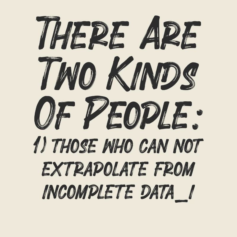 Données incomplètes Nerd scientifique drôle