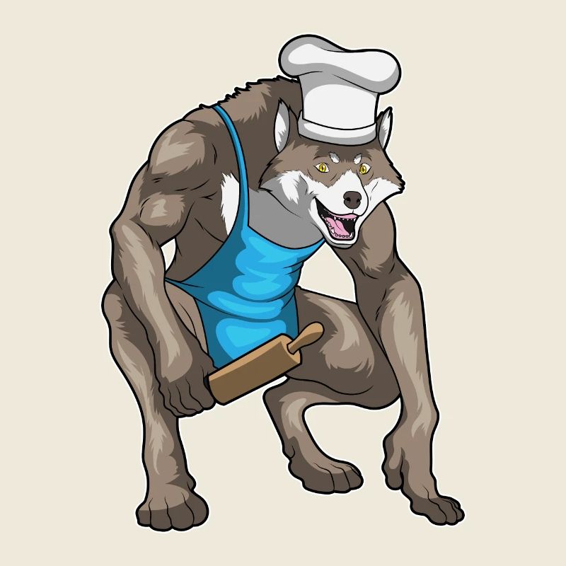 Werewolf Halloween Baker