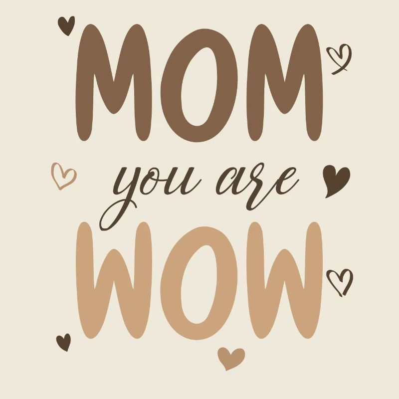 Mama Du Bist Wow Mom You Are Wow Mutter Muttertag