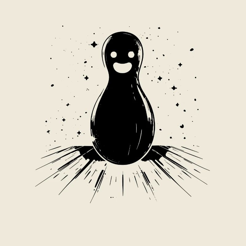 Lustiger Bowling Pin
