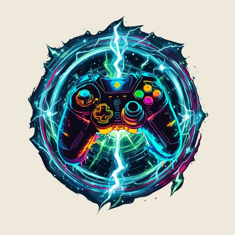 Galaktischer Gaming Controller