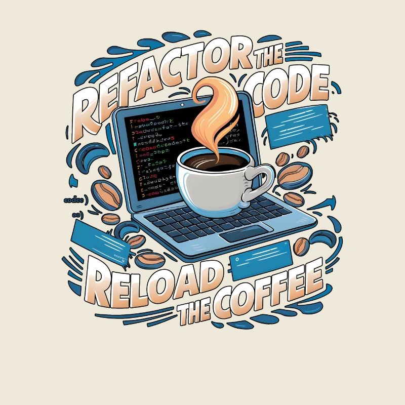 Programmers generate code from coffee