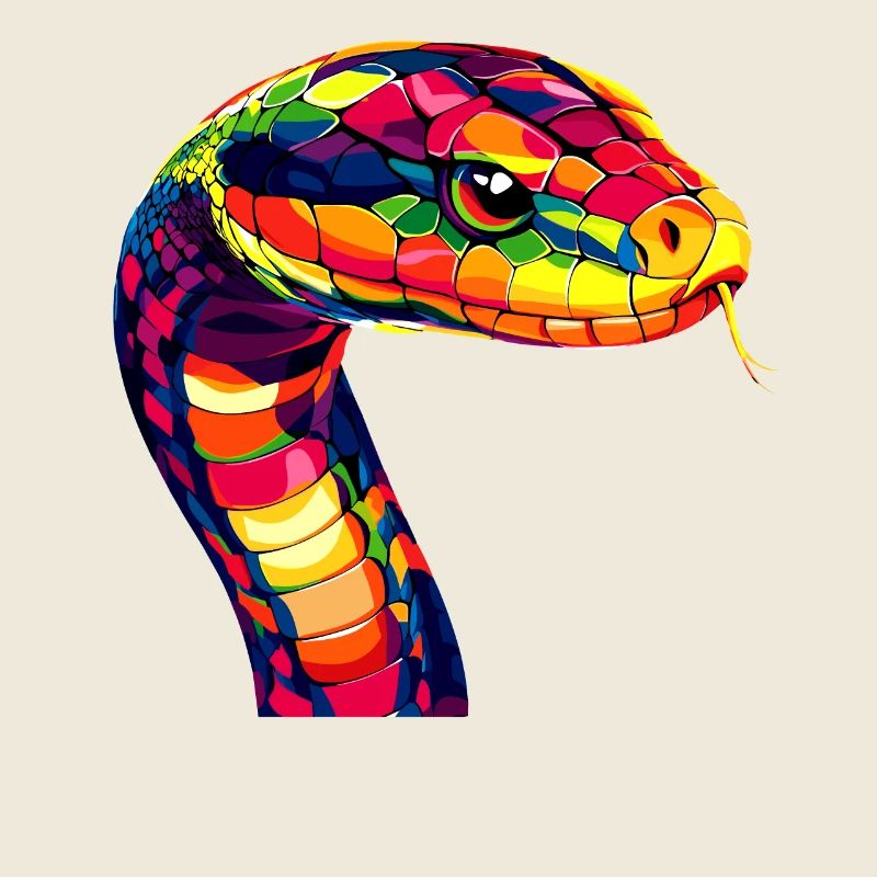 Serpent Python Cobra Mamba Serpent à sonnettes Serpent