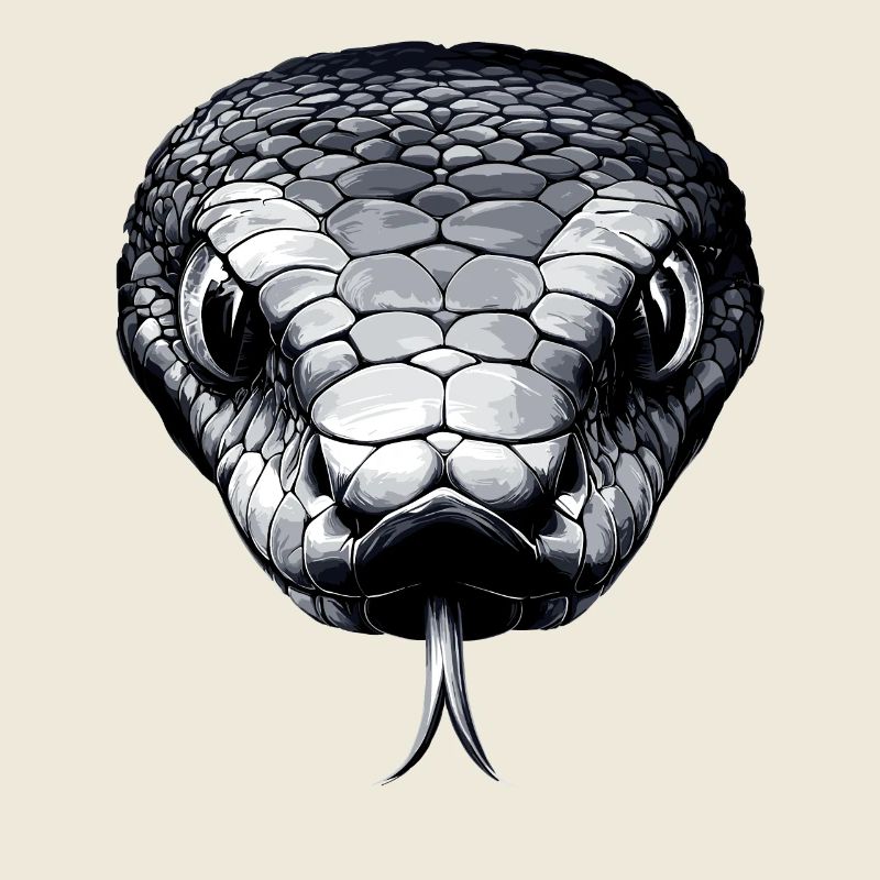 Serpent Python Cobra Mamba Serpent à sonnettes Serpent