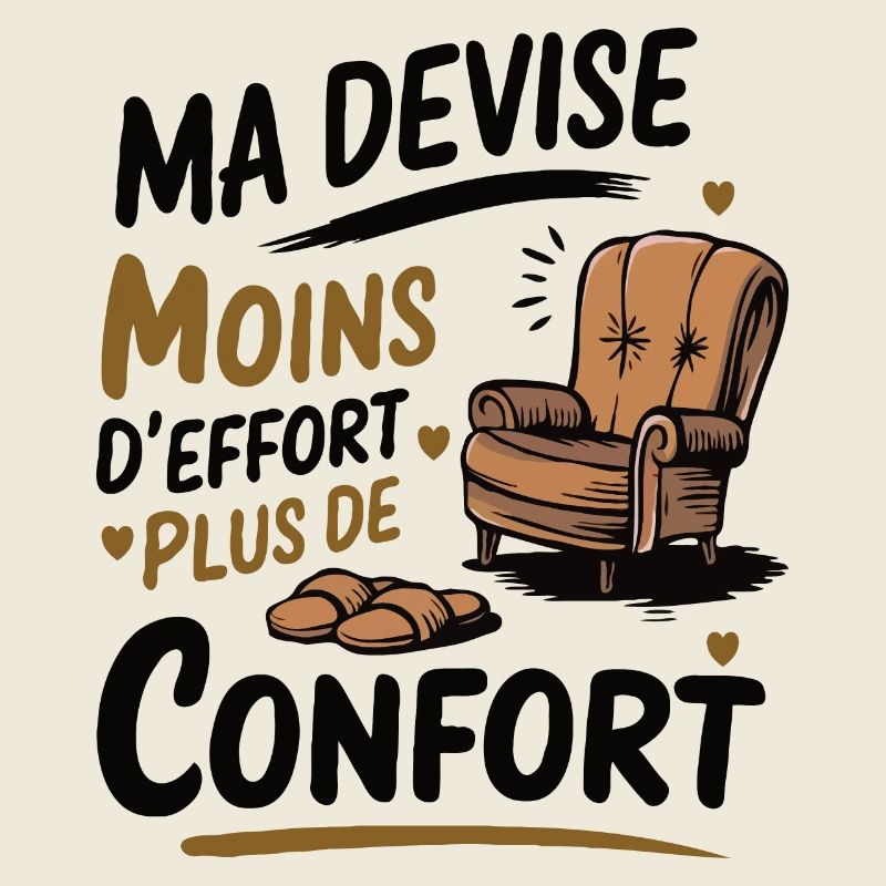 Ma devise moins d effort plus de confort