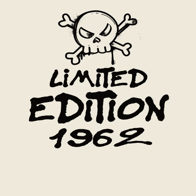 Edition Limitée 1962 Anniversaire Né 1962