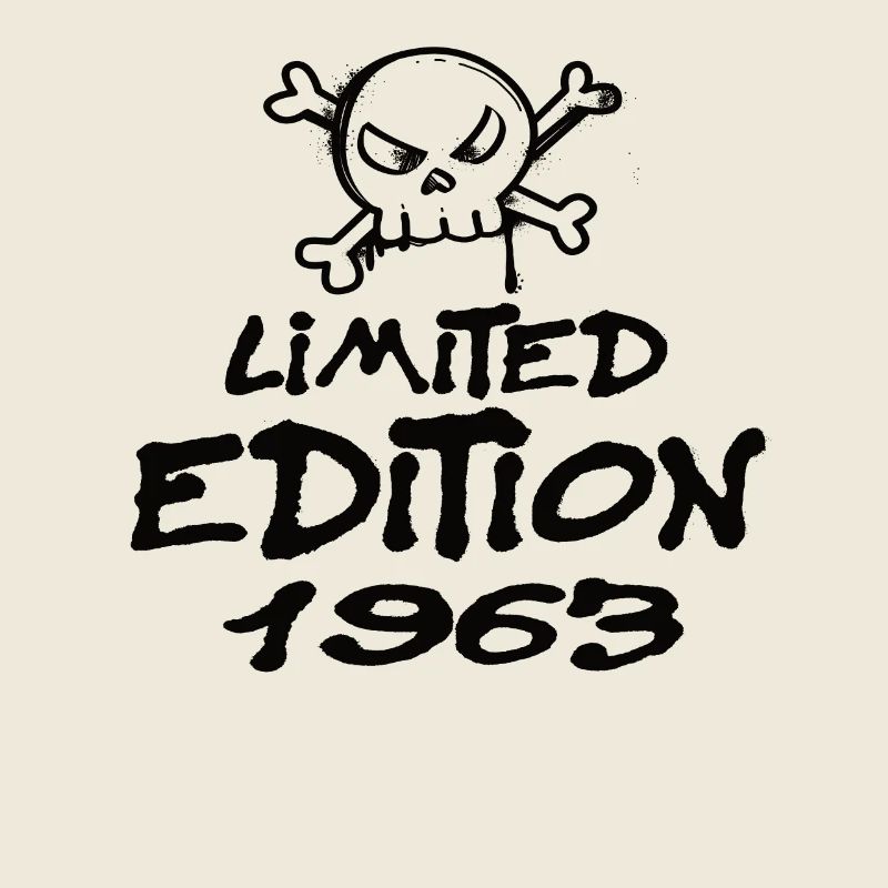Edition Limitée 1963 Anniversaire Né 1963