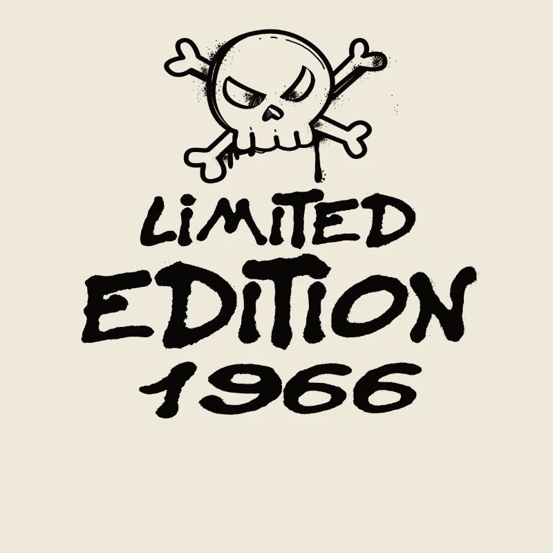 Edition Limitée 1966 Anniversaire Né 1966