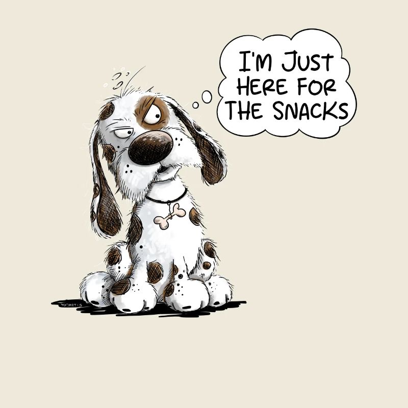Funny Dog Saying Snacks